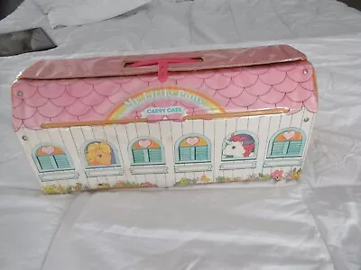 Vintage My Little Pony Carry Case 1983 Hasbro Style Number 90800  • $18.99