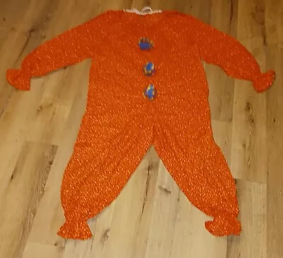 $34.50 • Buy Vintage Handmade Clown Suit Circus Rare Costume Funky Funny Festival Small