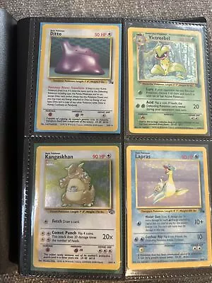 Pokemon Cards VINTAGE Rare Collection Binder Holo WOTC 1999 Era - PREMIUM Lot • $200