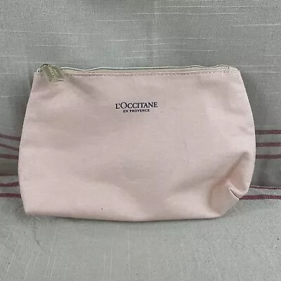 L’Occitane En Provence Pink Cosmetic Bag / Pouch New  • $5.50