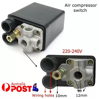 Air Compressor Pressure Switch Control Valve Replacement Parts 90-125 PSI 240V • $20.68