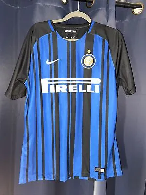 $75 • Buy AUTHENTIC Inter Milan Nike Home Jersey 2017/2018 LARGE 