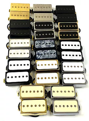 Humbucker Sized/Cased P90 Pickup Set ~ Dragonfire H90 Bridge+Neck Color Choice • $84.95