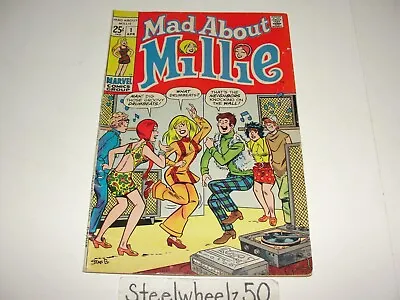 Mad About Millie #1 Comic Marvel 1969 Stan Goldberg Silver Age Romance Humor HTF • $49.99