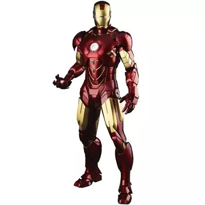 Movie Masterpiece Iron Man 2 1/6 Scale Figure Mark 4 Marvel Hot Toys Japan • £175.35