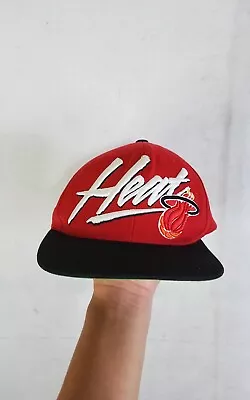 Miami Heat NBA Mitchell & Ness Nostalgia Co Hardwood Classics SnapBack Hat • $4.20