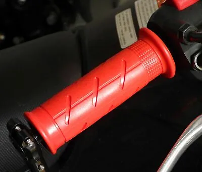$3.95 • Buy Honda CBR 600RR Kawasaki Ninja Suzuki GSXR Yamaha R6 R1 RED SUPERBIKE HAND GRIPS