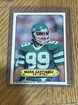 1983 Topps - Stickers #13 Mark Gastineau • $1.91