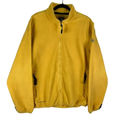 Vintage Nike ACG 2000's Yellow Fleece Jacket Size • $79