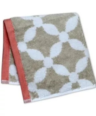 Martha Stewart Collection Dot Lattice 13  X 13  Wash Towel-Sandstone T4103725 • $10.95