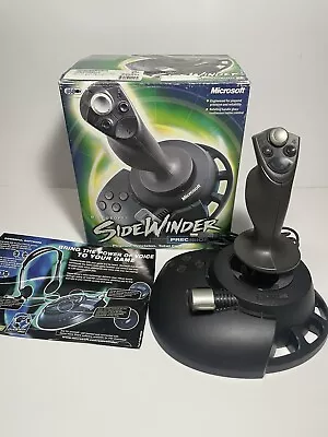 Microsoft SideWinder Precision 2 USB Joystick In Original Box & Manual X05-63511 • $37