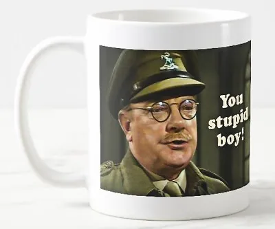 Dad’s Army Stupid Boy Mug/Cup Tea/Coffee Mug • £8.99
