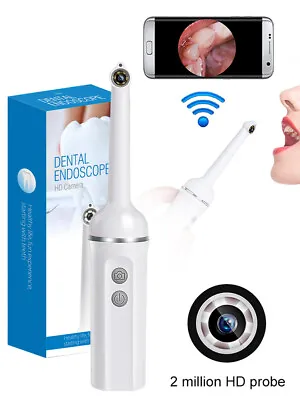 1080P HD Video Cordless WiFi Oral Dental Endoscope Intraoral Camera  USB Charge • $24.91