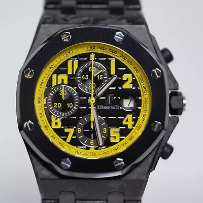 Audemars Piguet Royal Oak Offshore Men's Black Watch - 26176FO.OO.D101CR.02 • $22999