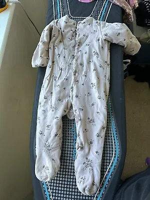 Sleep Sack/ Suit With Legs And Arms 12-18 Months 2.5 Tog • £3