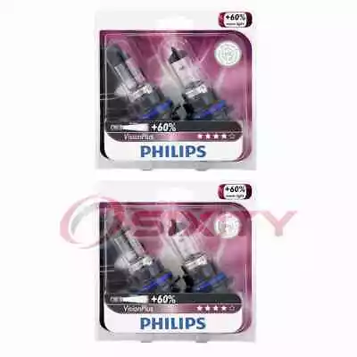 2 Pc Philips High Low Beam Headlight Bulbs For Merkur Scorpio XR4Ti Gw • $50.71