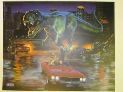 Sega Jurassic Park Lost World Pinball Arcade Translite • $181.63