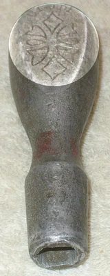 $9.99 • Buy ANTIQUE US Military Metal File Handle From 1918 Truck Tool Box Aluminum U130 D1