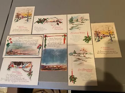 Vintage Merry Christmas  Post Card Lot. • $19.99