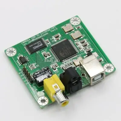 CM6631A USB To Coaxial/Optical Fiber SPDIF I2S Converter DAC Board 24bit 192khz • $45