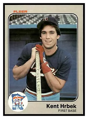 1983 Fleer Kent Hrbek #616 Minnesota Twins • $1.65