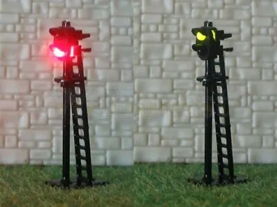 2  X NG Colour Light Signal Green/Red 12/16 Volt Led Made Ready To Use • £5.50