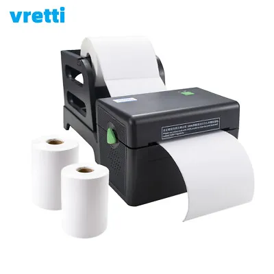 £68.39 • Buy VRETTI Thermal Label Printer 4X6 Desktop Shipping Printer For Hermes Royal Mail