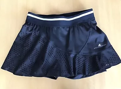 Adidas Stella McCartney Barricade Perforated Black Pull On Tennis Skirt Size M • $22.50