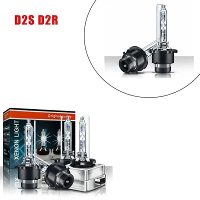 D2S D2R HID Xenon Headlight Bulbs Kit Replace High/Low Beam Bulb Cool White • $13.43