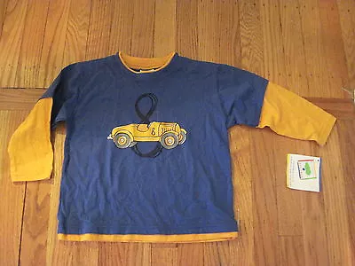 Mulberribush Cool Race Car  Layered Look Shirt - Boy's 2T -  NWT • $13.50