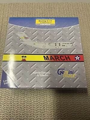 Gemini Macs Scale 1:400 Boeing C-17 Globemaster III Limited Edition Collectible • $105