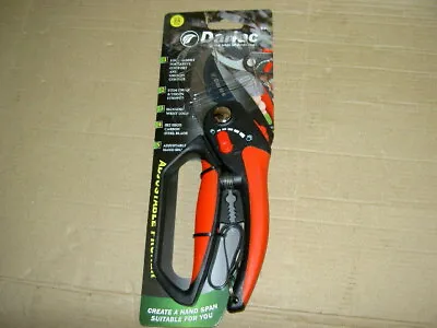 Darlac Garden Adjustable Bypass Pruner/ Secateurs Dp334 • £14.99