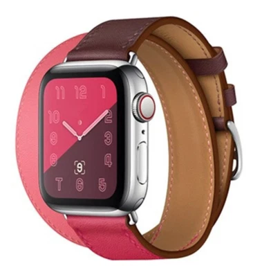 $69.95 • Buy [Apple Watch] Double Tour - Triple Tone Bordeaux Pink