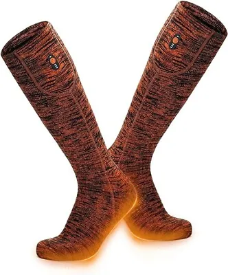 ORORO Heated Socks Unisex Rechargeable Electric Socks For Cold Feet Small • $82