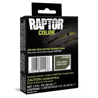 U-Pol Raptor Color Tint Pouches -OLIVE GREEN • $30.38