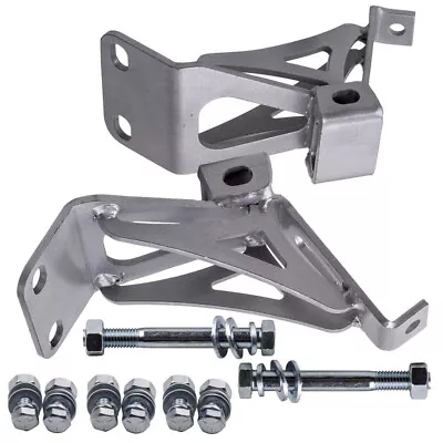 Engine Swap Conversion Mount Brackets For Chevy C10 GMC Truck Small Block V8 • $59.99