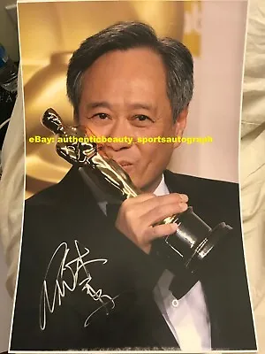 ANG LEE CROUCHING TIGER HIDDEN DRAGON LIFE OF PI BROKEBACK SIGNED 12x18 REPRINT • £7.55