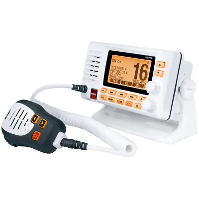 Uniden Um725 White Fixed Mount Marine Vhf Radio With Gps • $201.96