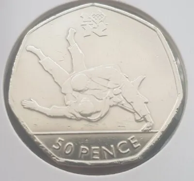 2011 Olympic Games JUDO 50pence Coinin Great Condition  • £13.50