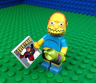 Lego 71009 The Simpsons Series 2 COMIC BOOK GUY Squishee Cup Minifig Minifigure • $28.49