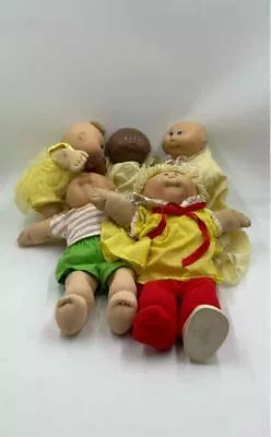 Cabbage Patch Kids Assorted Blue Eyes Baby Dolls With Outfits Lot Of 5 • $9.99