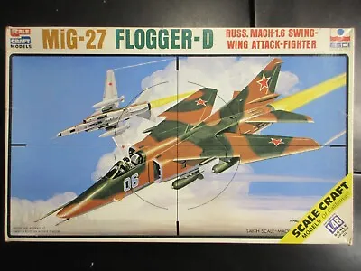 VINTAGE ESCI 1/48 MIKOYAN-GUREVICH MiG-27 FLOGGER-D   #SC-4020 • $14.95