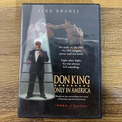 Don King Only In America DVD 2010 HBO Film Emmy Award Ving Rhames Loretta Devine • $19.95
