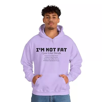 I'm Not Fat - Hooded Sweatshirt • $38.43