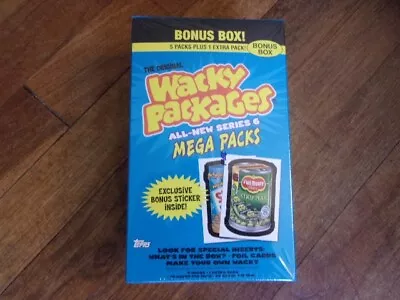 2007 Topps Wacky Packages ANS6 Sealed Walmart Bonus Box Brand New! • $25