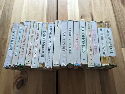 Vintage Collection Of Observer Books Insects Shrubs Ferns Architecture Etc X 16  • £94.27