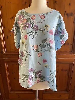 Beautiful NWOT Italian Made Linen Top: Sz M • $29