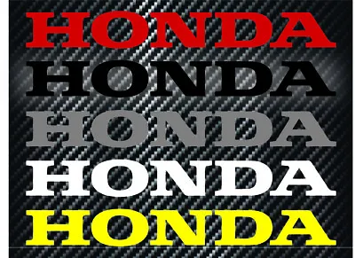 2 Aftermarket Decal Stickers For HONDA 600 929 1000 CBR Shadow Atv Bike Moto  • $9.99