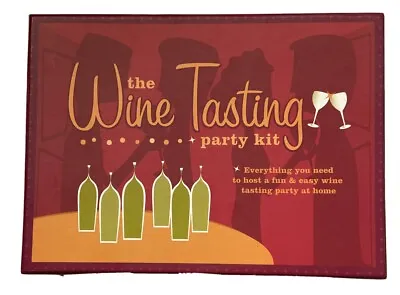$12.88 • Buy The Wine Tasting Party Kit - New And Complete -Fun Party Friends Birthday Gift