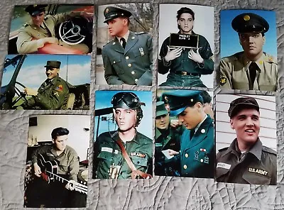 Elvis Presley: 20 U.S. ARMY Photo Color Set 1958-60 - 60th Anniversary-NEW! • $7.99